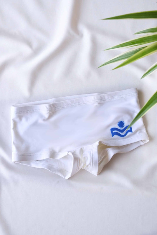 TROPIC Vintage White Swim Briefs