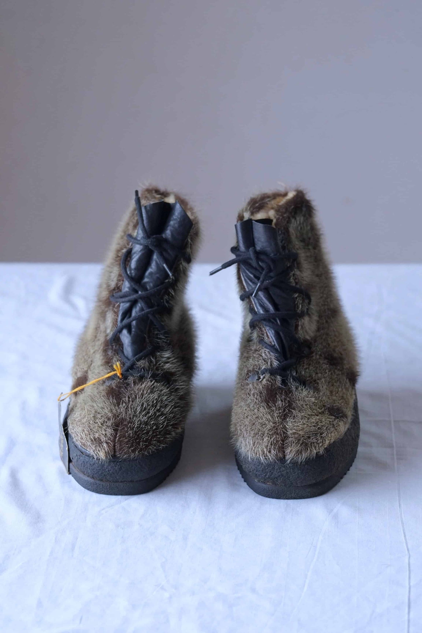 VINTAGE Sealskin Fur Boots