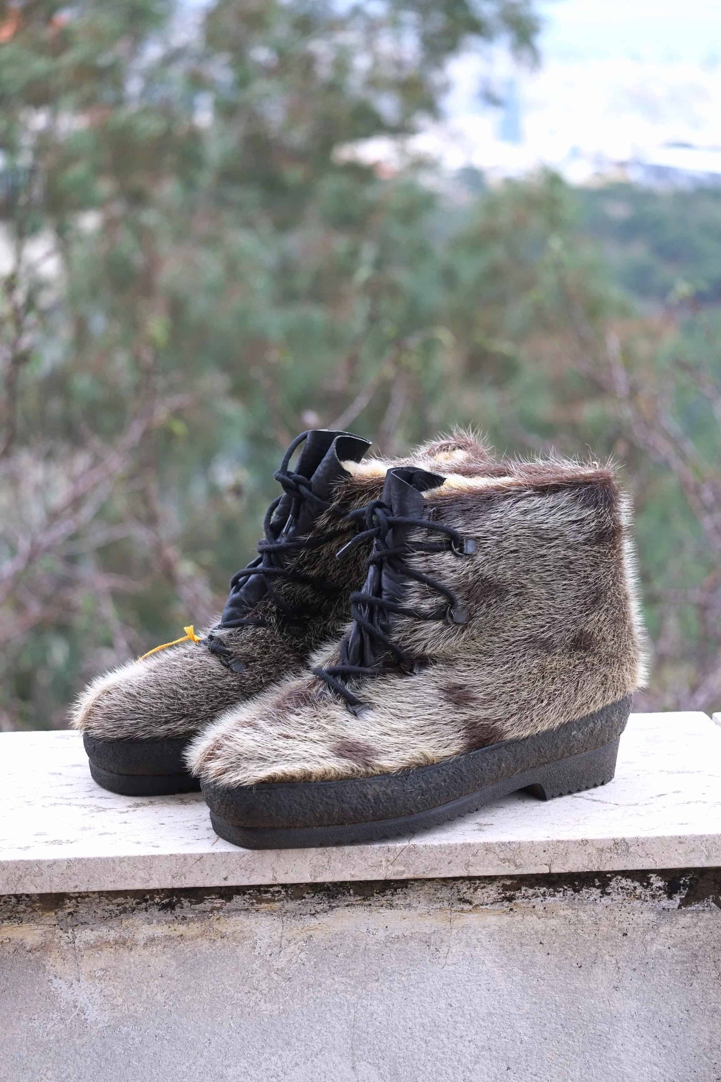 VINTAGE Sealskin Fur Boots