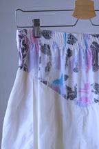 Close view of back details of Vintage Völkl Tennis skirt 