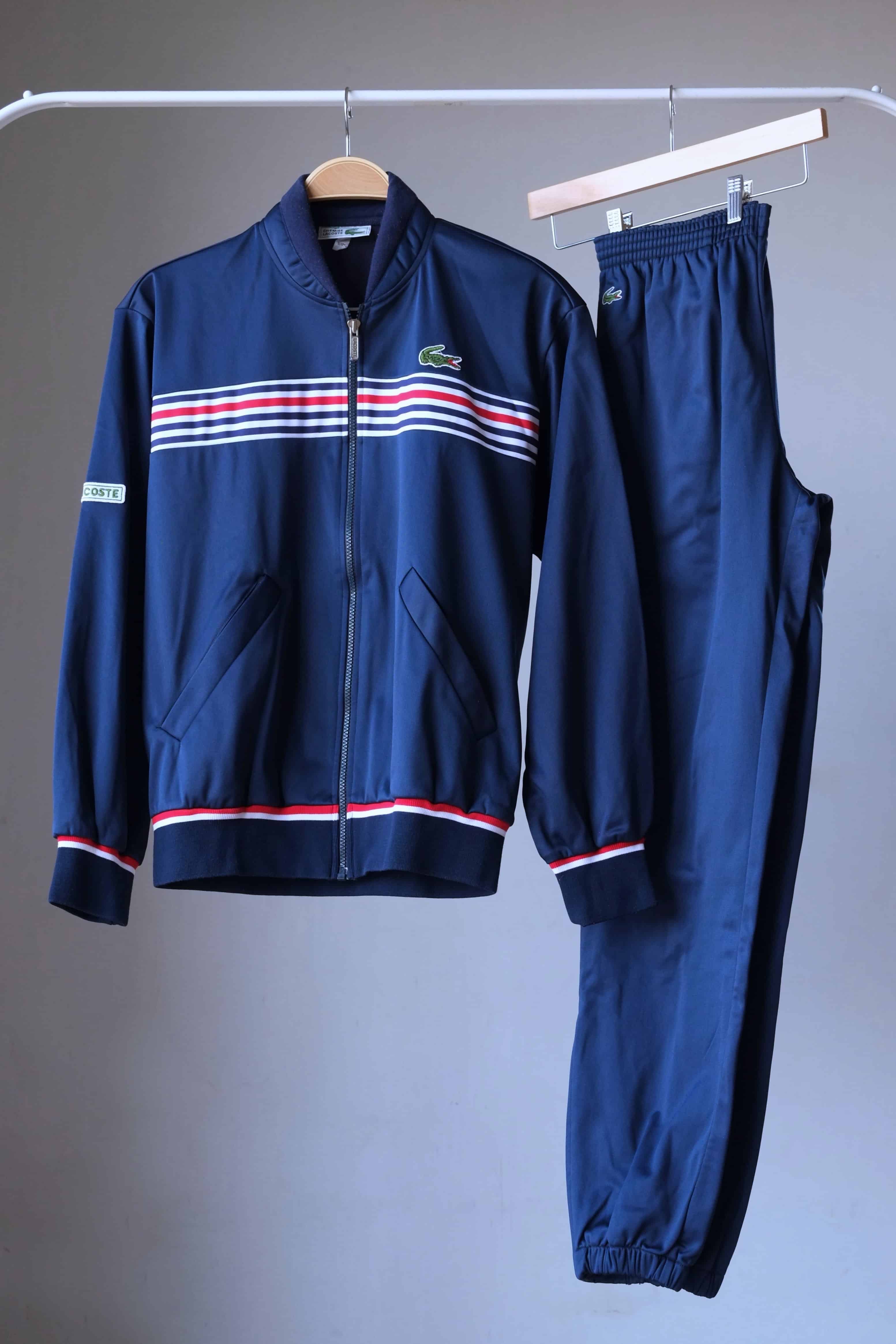 Lacoste tracksuit 2024 sale half price