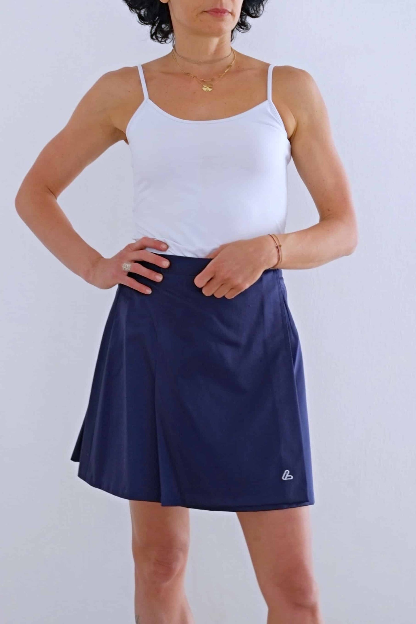 Vintage Wraparound Tennis Skirt