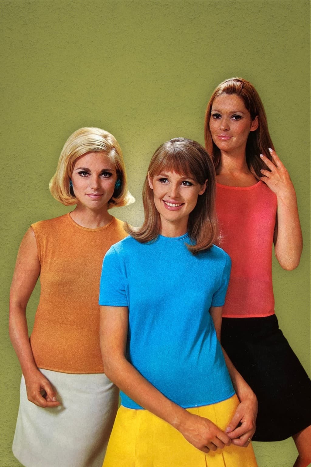 ZOFINA 60's Solid Sleeveless Top