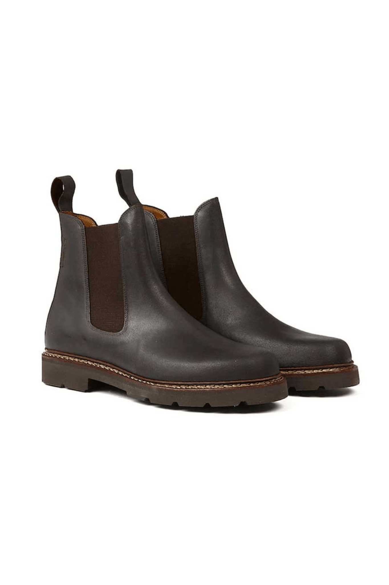 Aigle Quercy Brown Leather Workboots