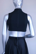 ANNIEL Mezzo Busto Crop Top