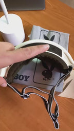 video showing a person testing the foam around the frame