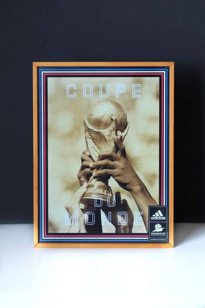 ADIDAS Coupe Du Monde France World Cup 1998 Framed Poster