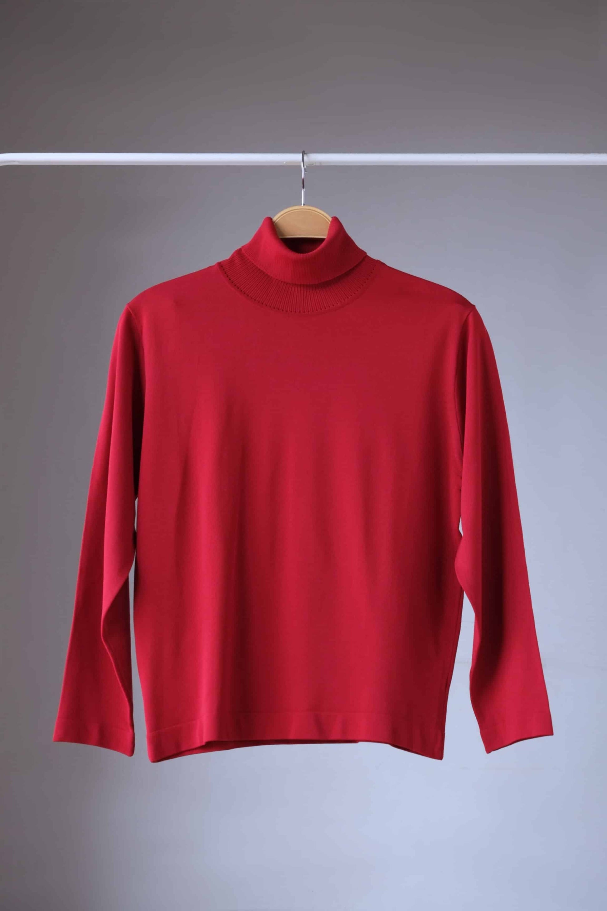 Rollneck 70's Sweater burgundy