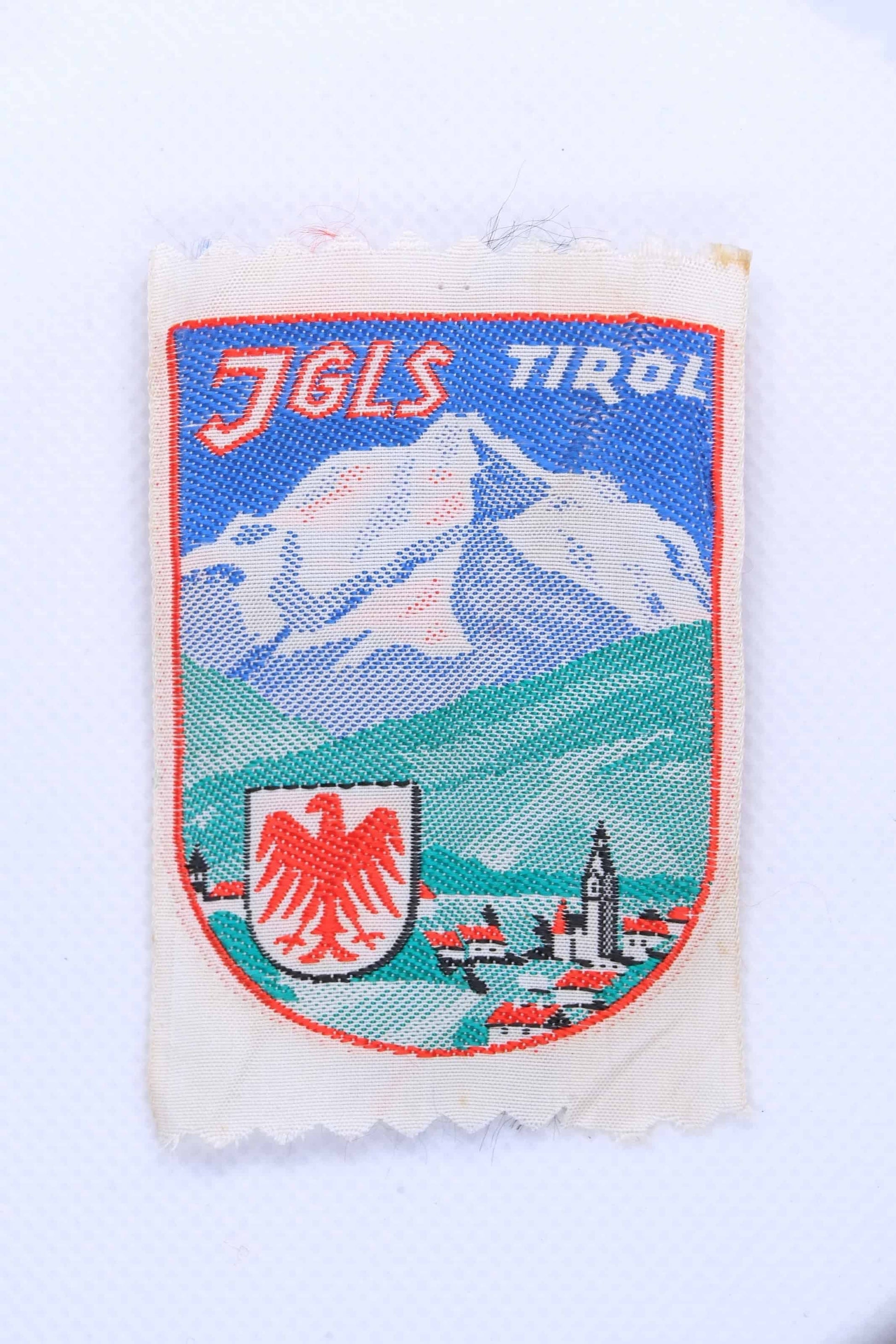 Vintage IGLS AUSTRIA Embroidered Ski Patch