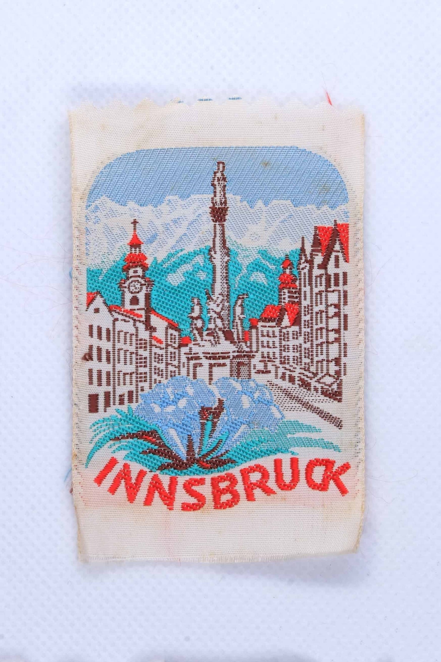 Vintage INNSBRUCK AUSTRIA Embroidered Ski Patch