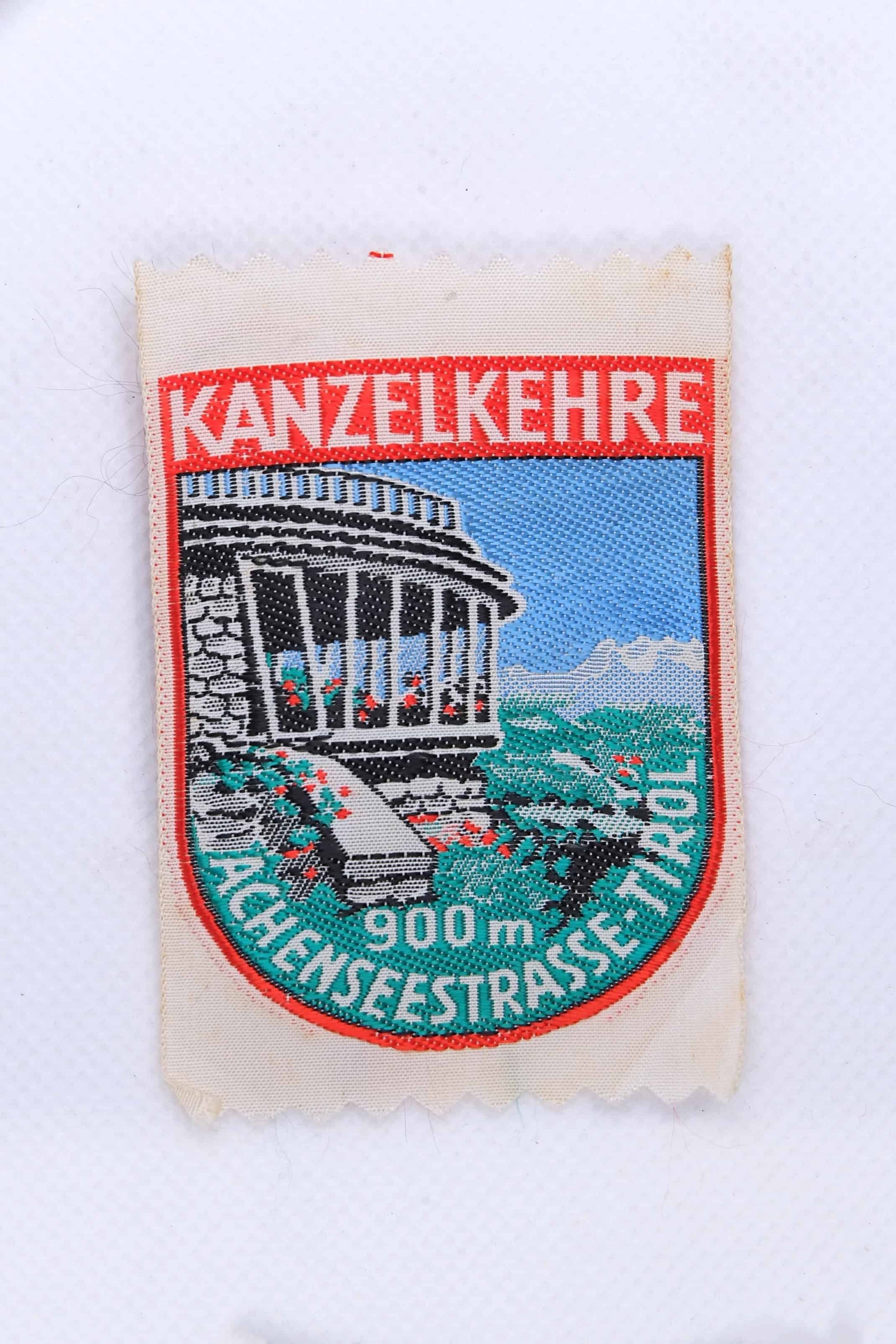 Vintage KANZELKEHRE AUSTRIA Embroidered Ski Patch