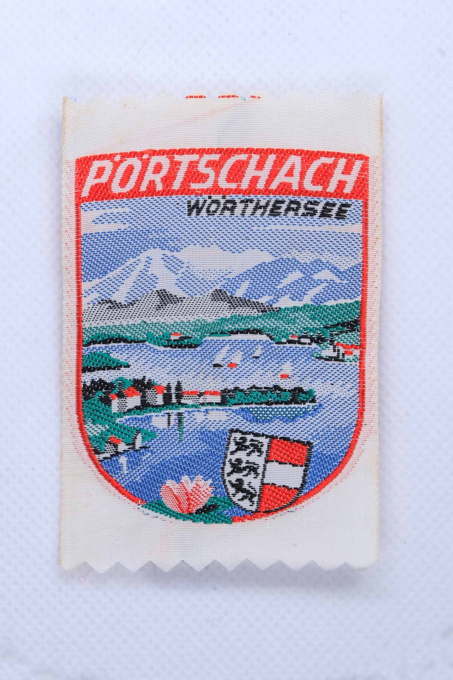 Vintage PORTSCHACH AUSTRIA Embroidered Ski Patch