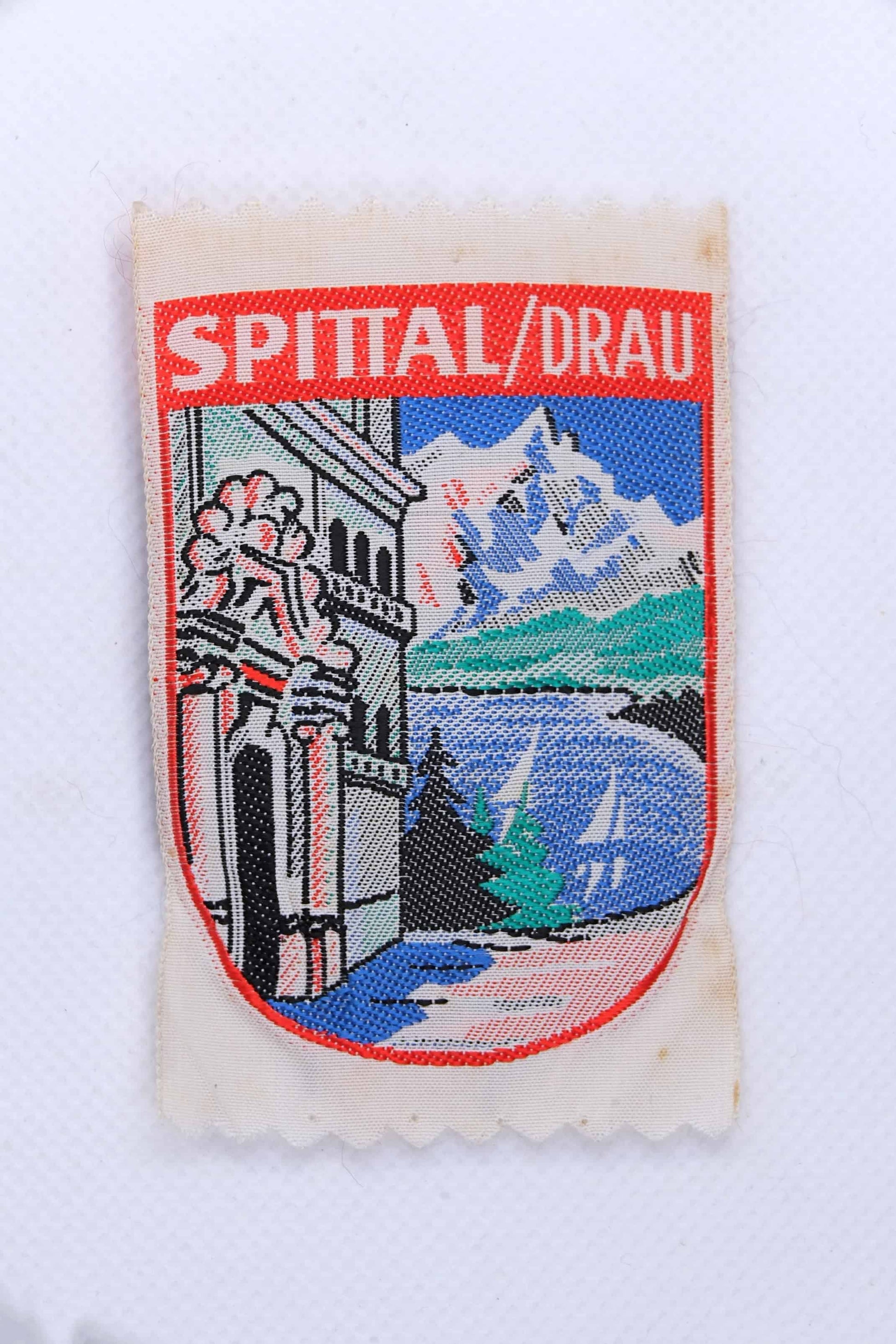Vintage SPITTAL AUSTRIA Embroidered Ski Patch