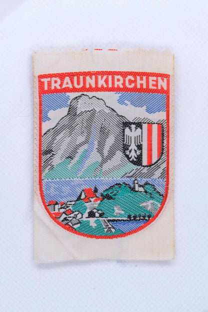 Vintage TRAUNKIRCHEN AUSTRIA Embroidered Ski Patch