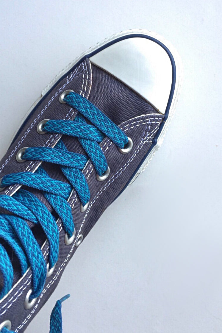 CHEVRON Pattern Flat Shoelaces