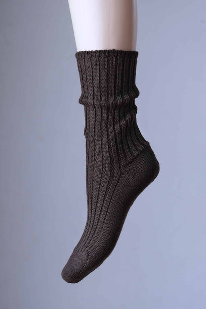 BONI Vintage 70's Wool Socks BROWN