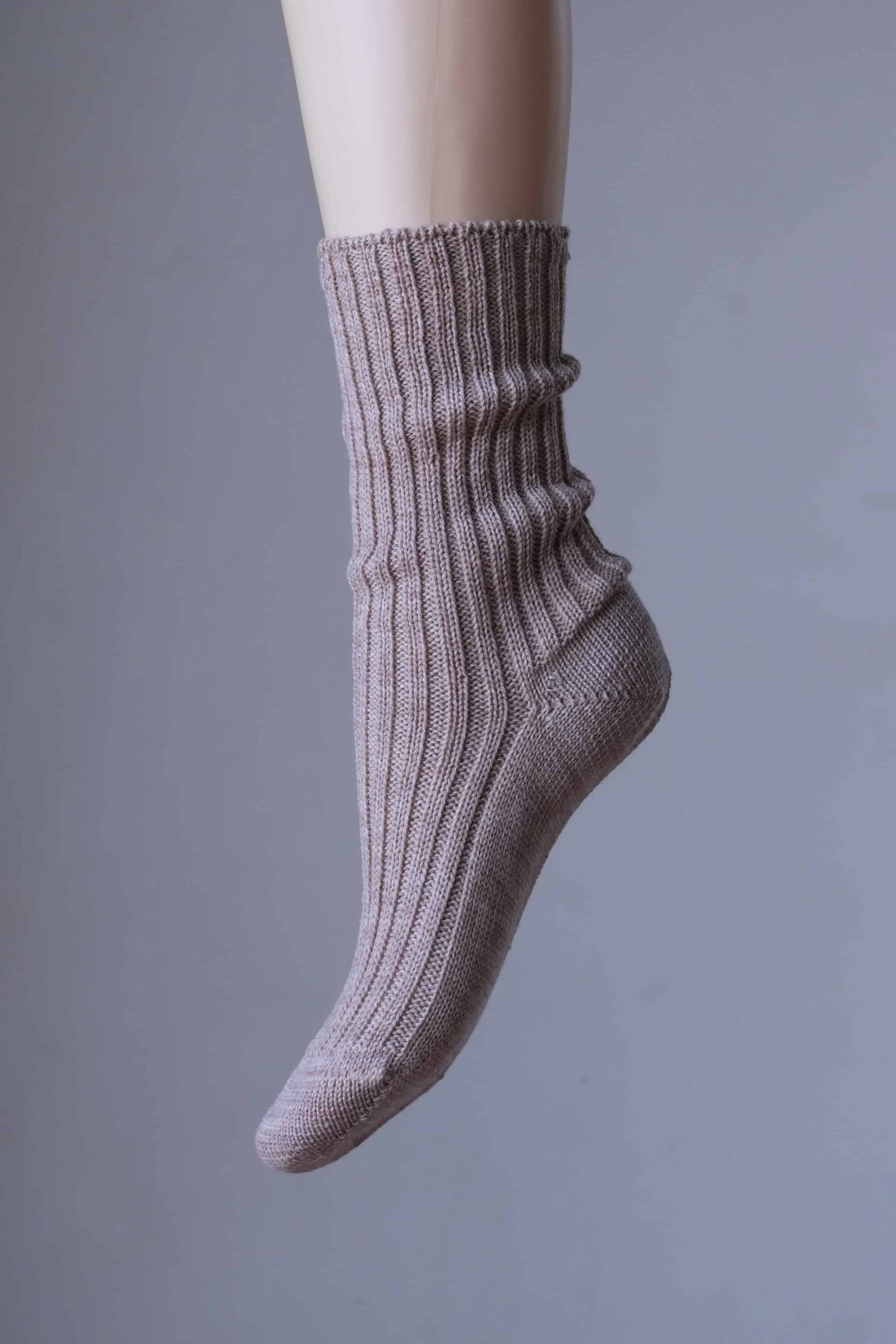 BONI Vintage 70's Wool Socks BEIGE