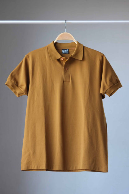 60's Polo Shirt color cinammon