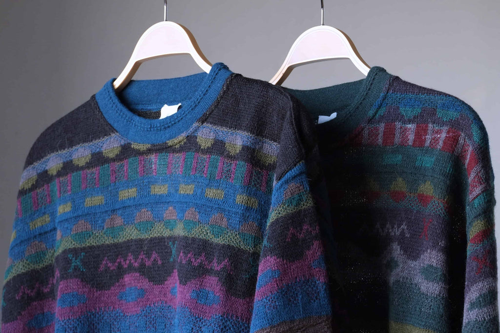 CAGI 90s Patterned Sweater