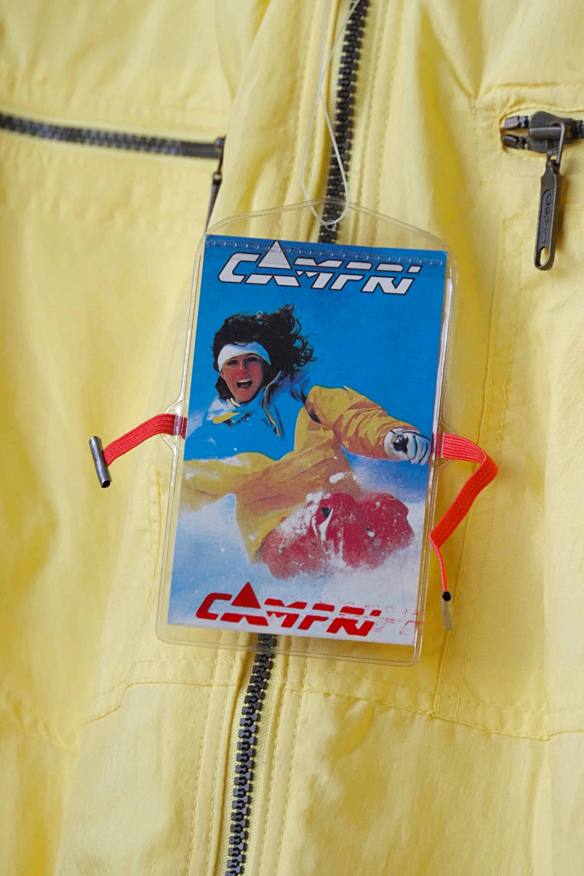 Vintage 90's Neon Ski Jacket skipass