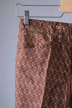 Vintage Paisley 70's Flare Bottoms label