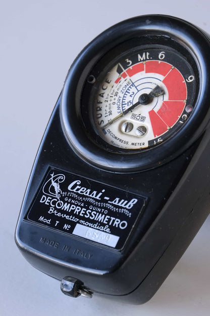 CRESSI SUB Vintage Automatic Decompression Meter
