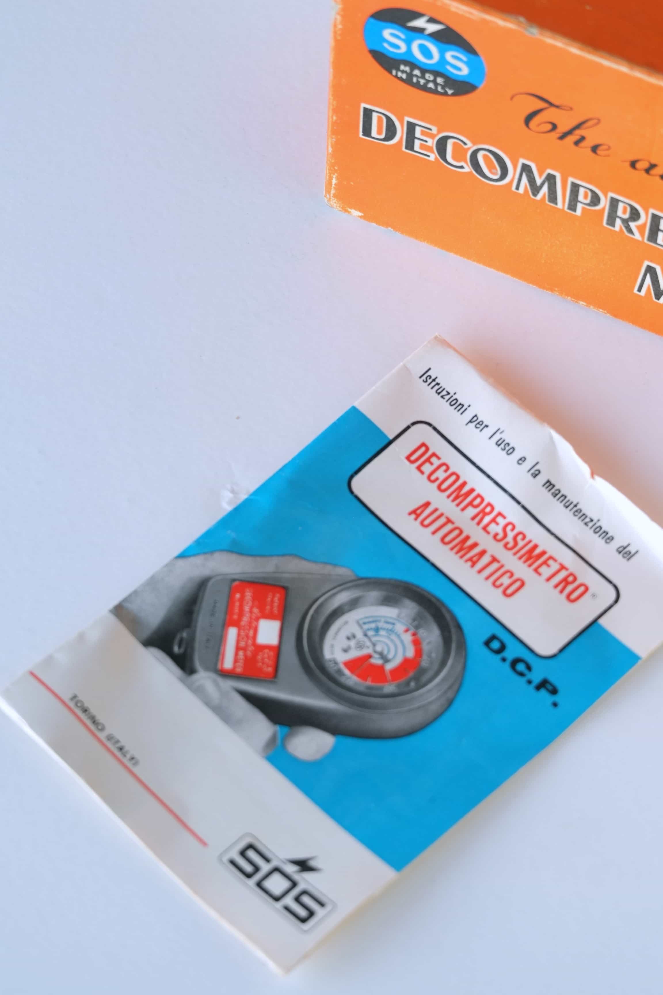 CRESSI SUB Vintage Automatic Decompression Meter