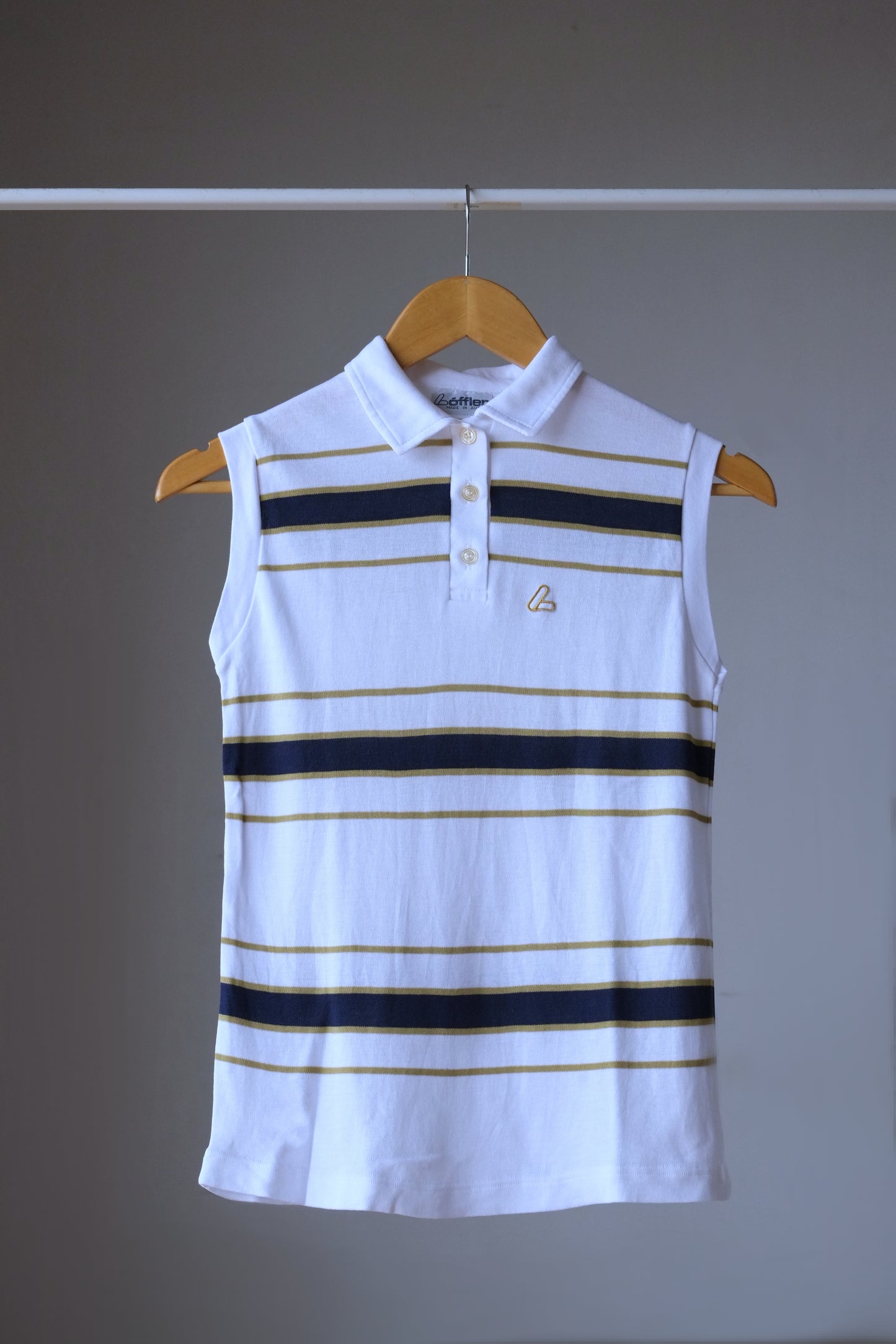 LÖFFLER Denise 80's Sleeveless Polo Shirt