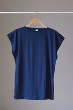 SCOOP NECK Cap Sleeves 90s T-shirt