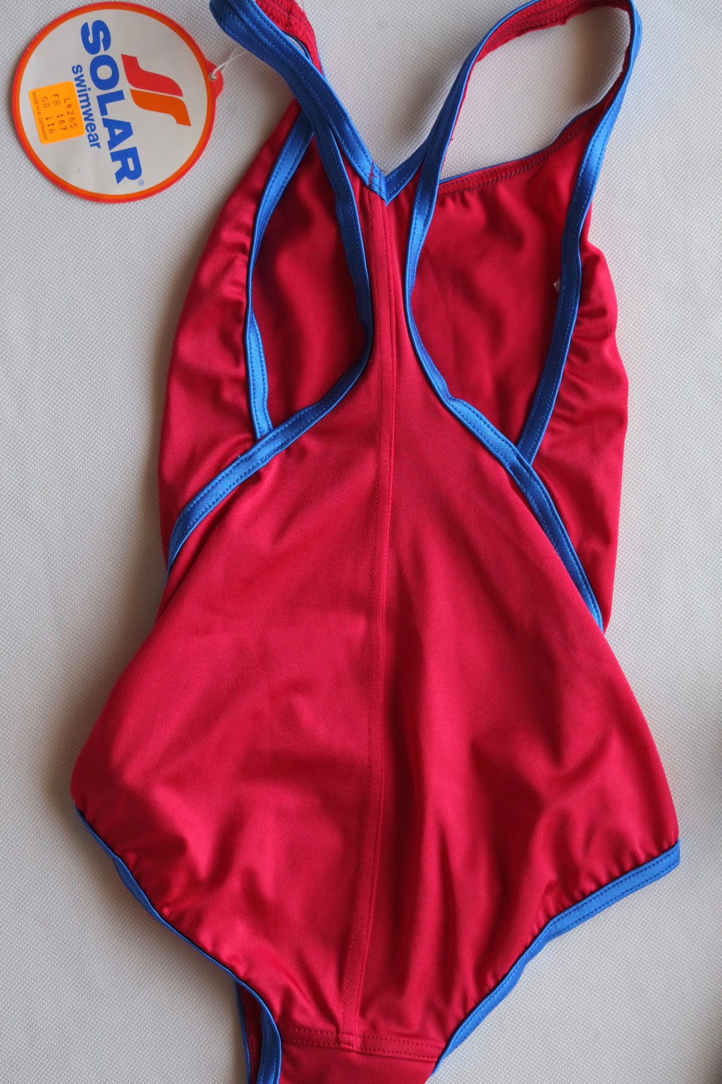 SOLAR 80's Kids Red Swimsuit