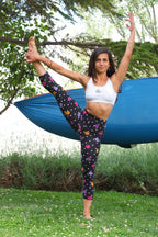 DANSKIN Multi Print Cropped Leggings