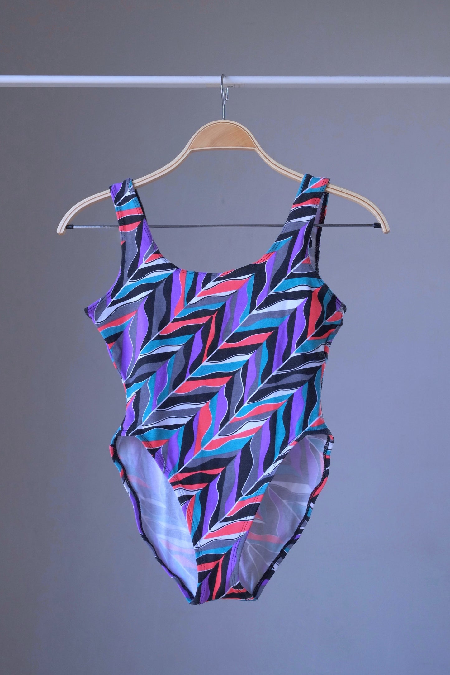 GILDA MARX Fishbone Pattern Leotard