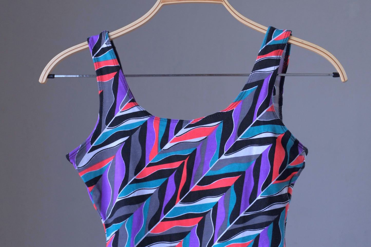 GILDA MARX Fishbone Pattern Leotard