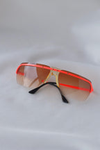 SOLAZUR 70's Wraparound Rectangular Sports Sunglasses