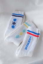 ROCKY Mid-Calf Cotton Argyle Socks