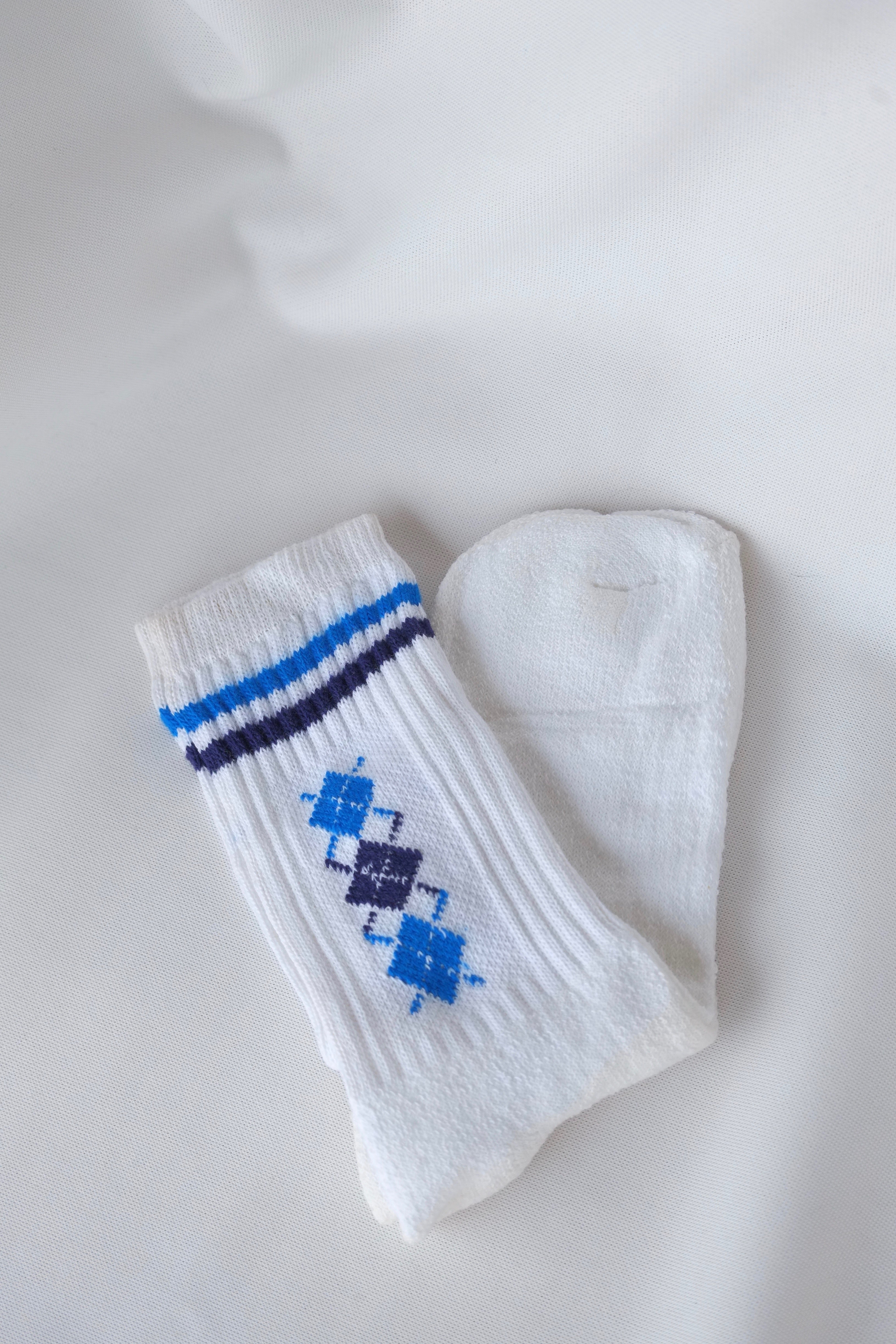 ROCKY Mid-Calf Cotton Argyle Socks