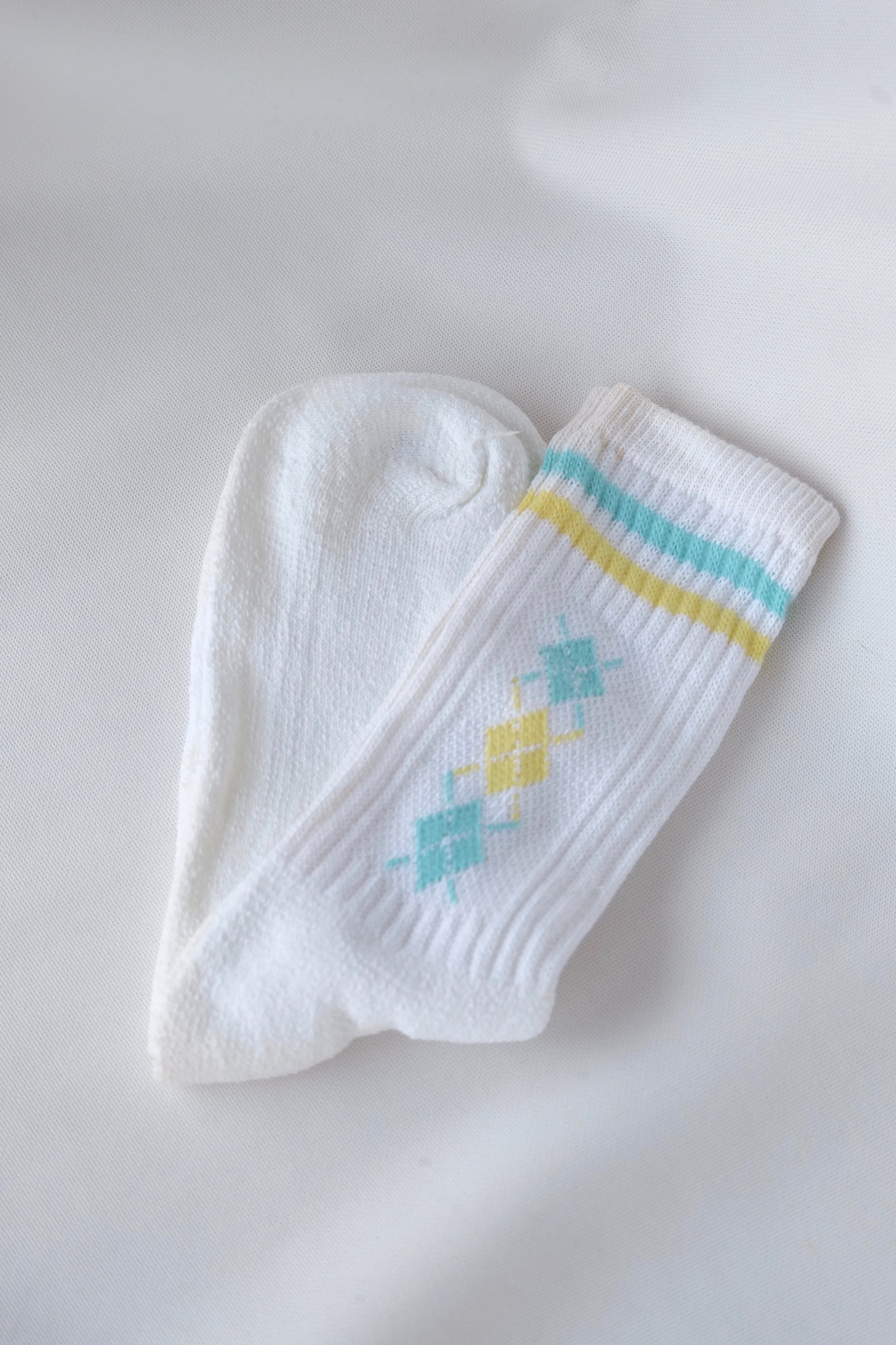 ROCKY Mid-Calf Cotton Argyle Socks