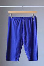 SOLAR Lycra Biker Shorts purple on hanger