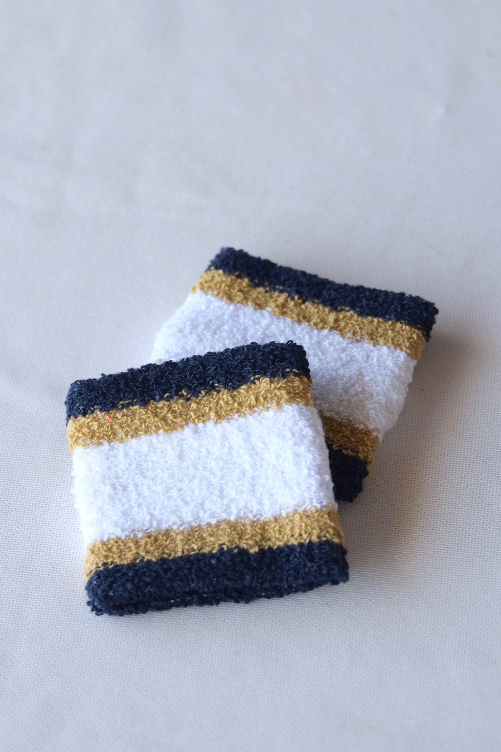 LÖFFLER Cotton Striped Wristbands