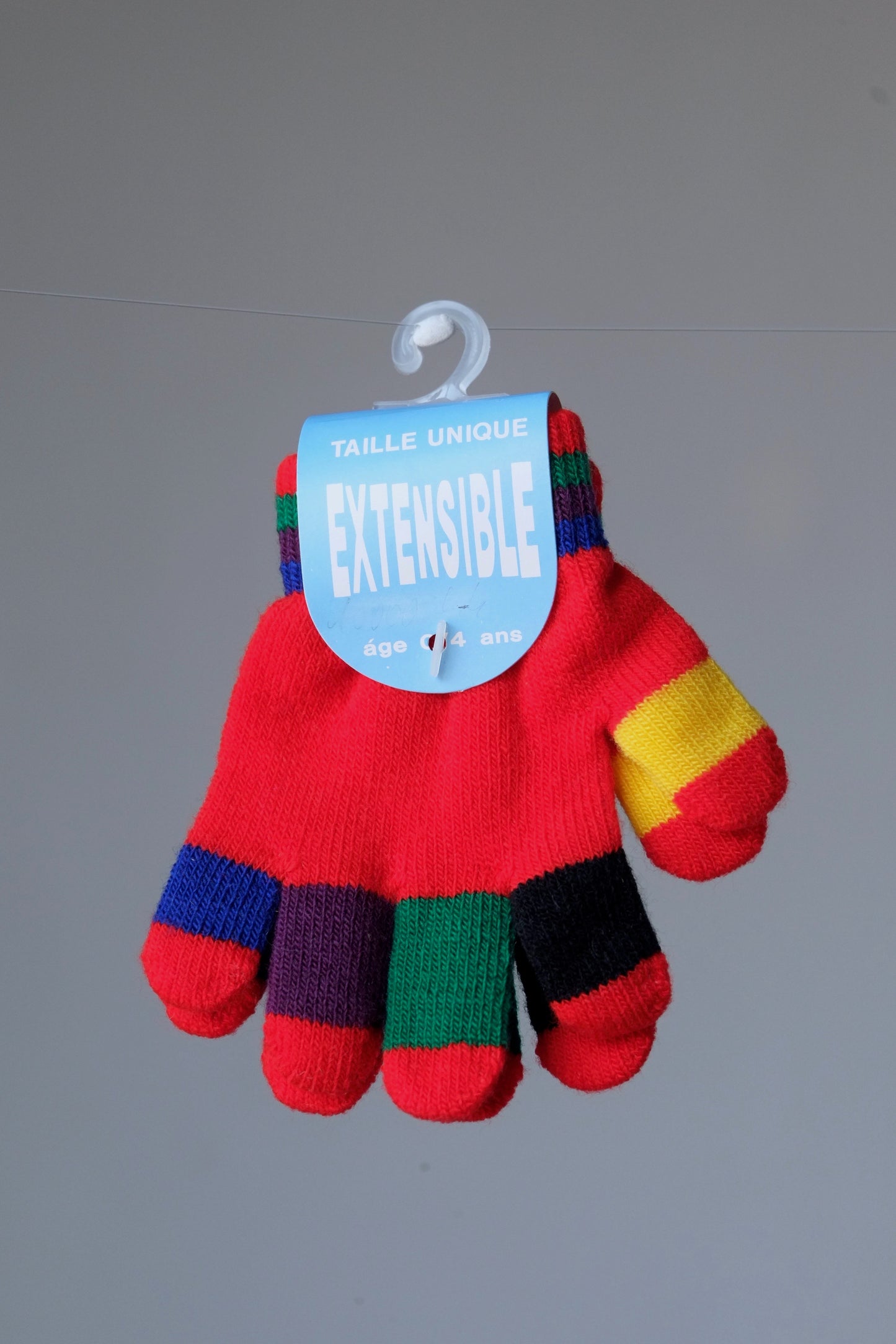 KIDS Extensible Woolen Colorful Gloves