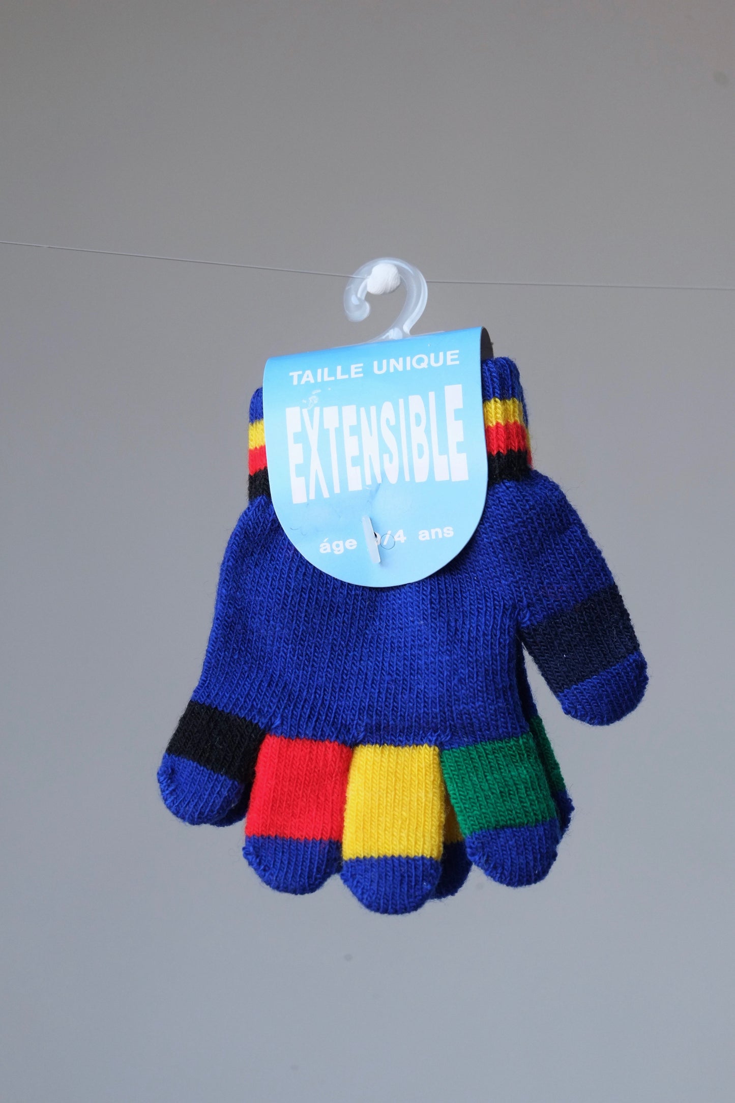 KIDS Extensible Woolen Colorful Gloves