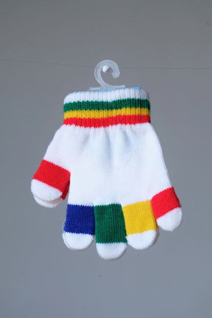 KIDS Extensible Woolen Colorful Gloves