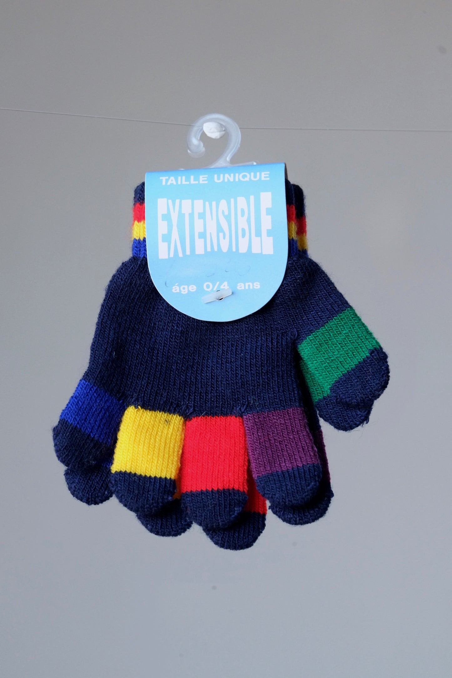 KIDS Extensible Woolen Colorful Gloves