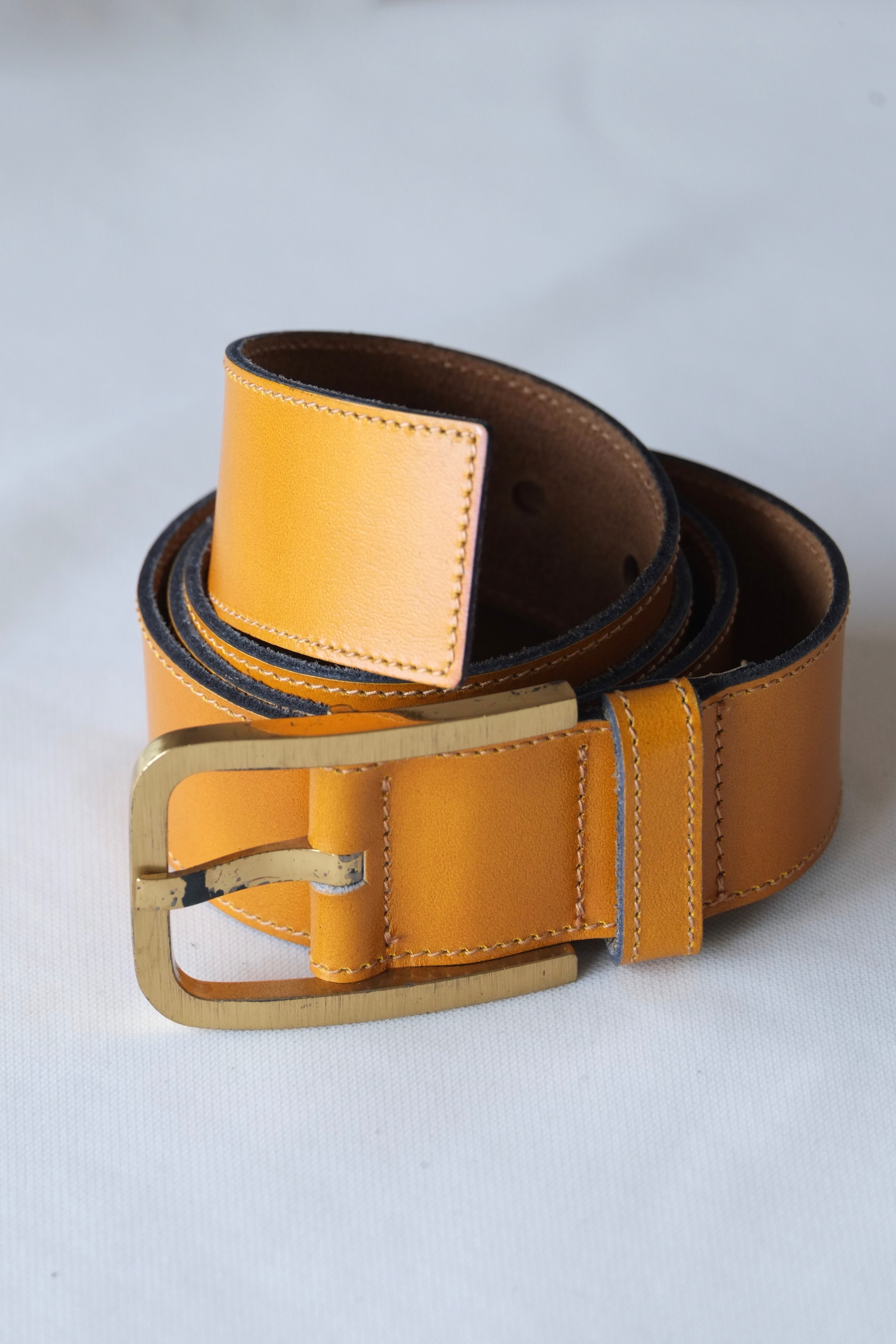 L'AIGLON Marcello Leather Belt