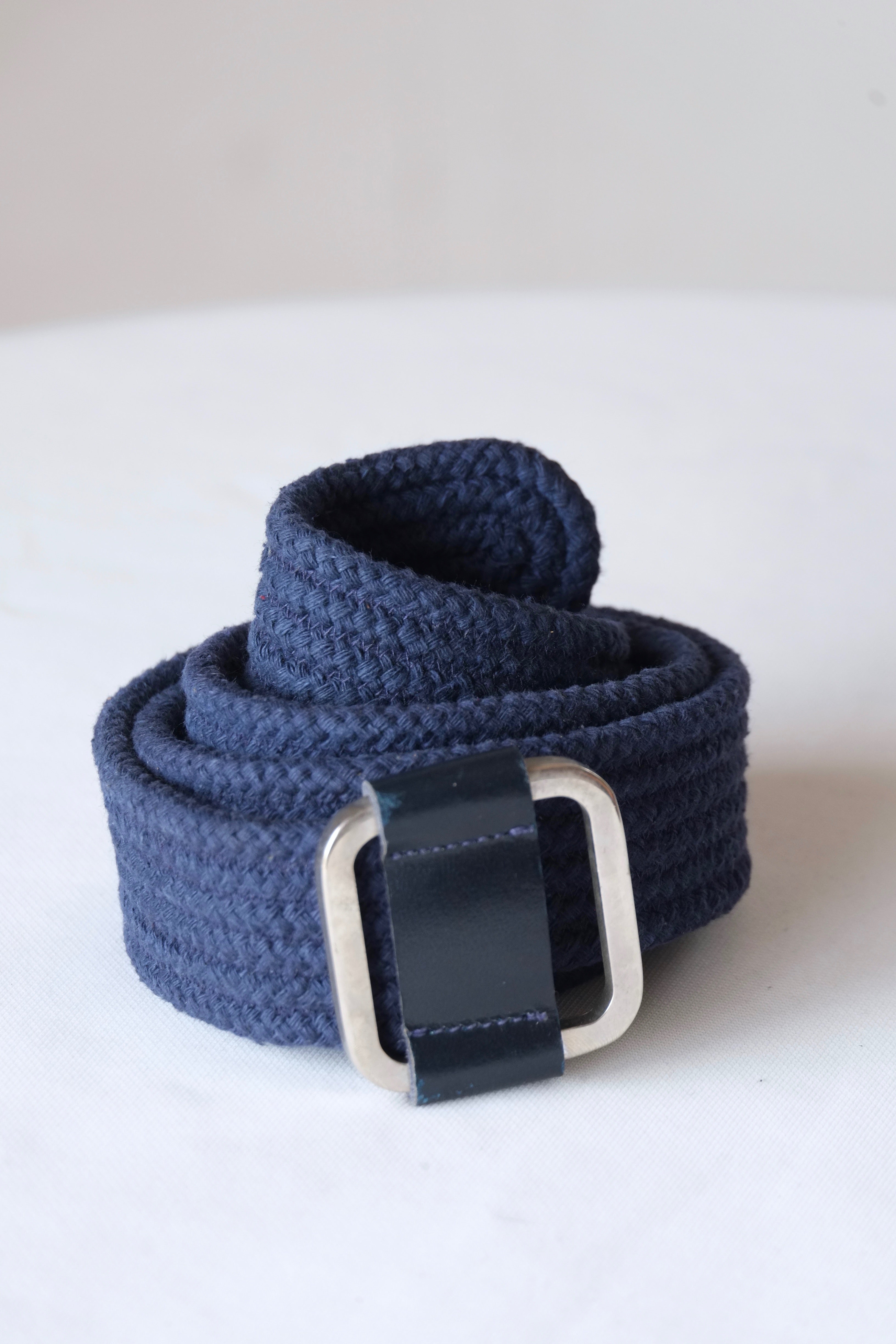 L'AIGLON Woven Narrow Cord Belt