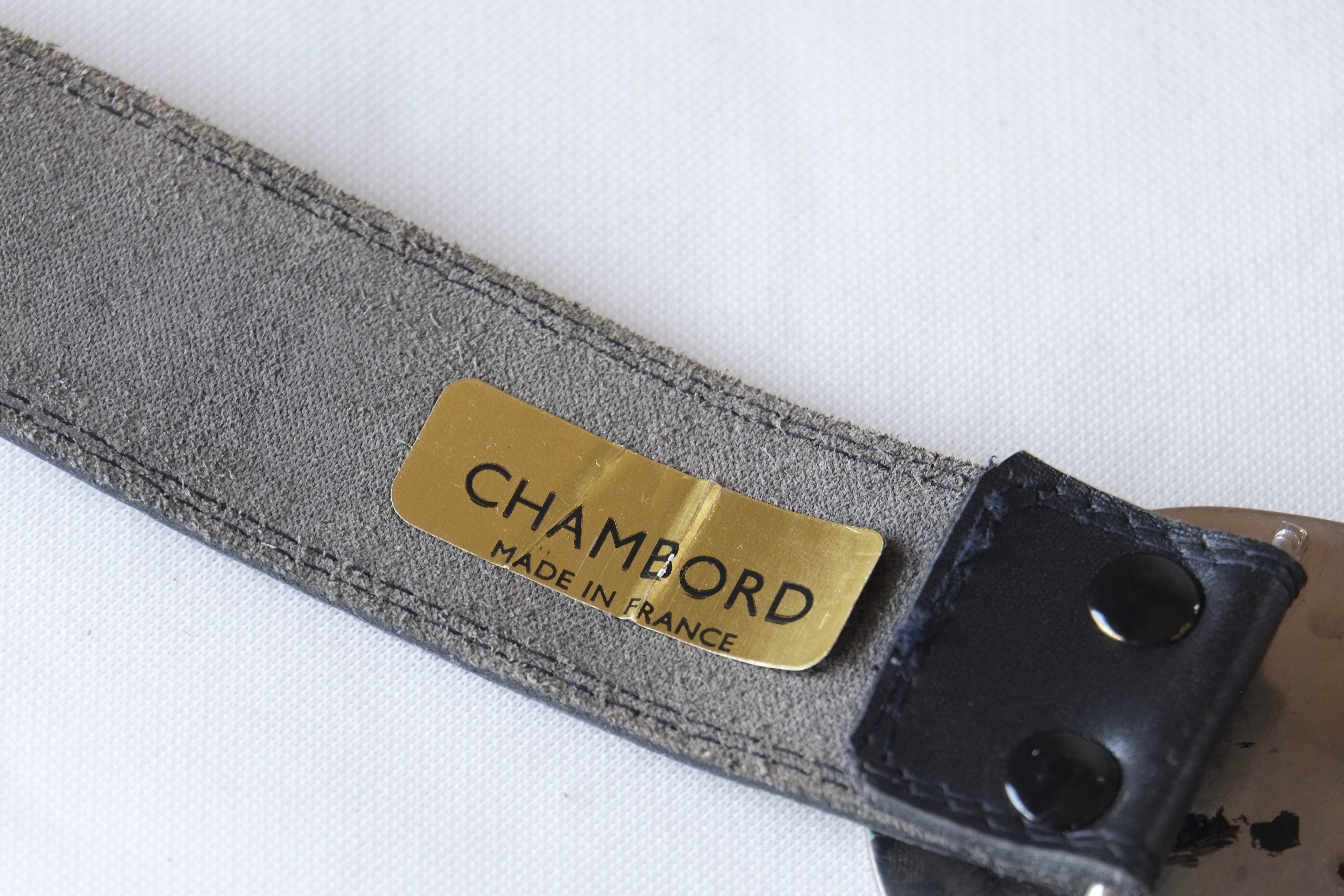 CHAMBORD Vintage Cowboy Leather Belt