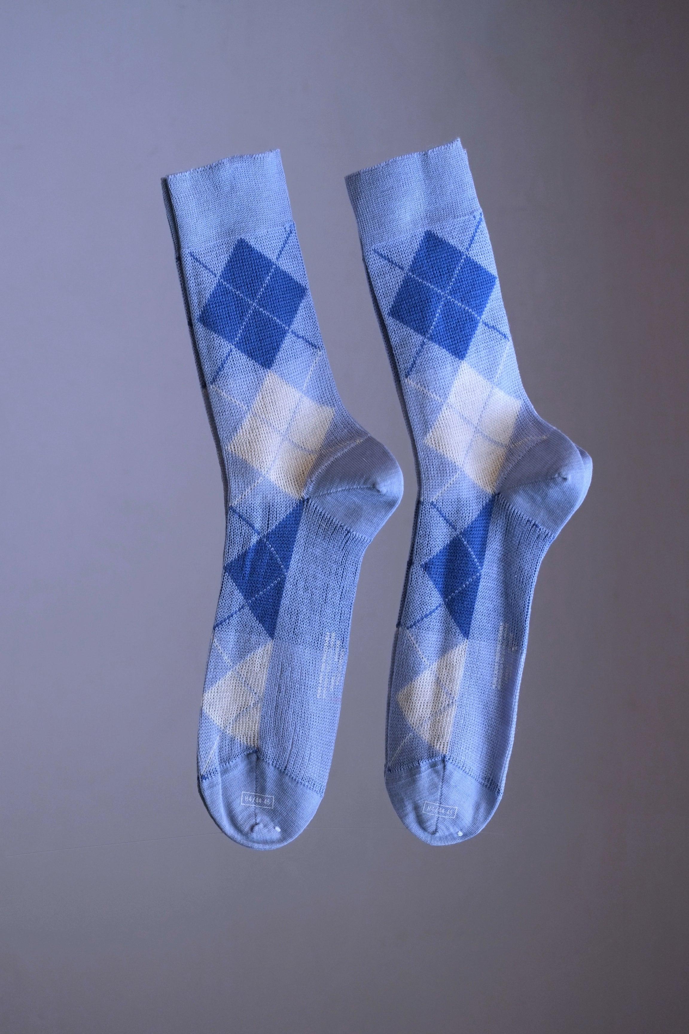 GERBE Argyle Pure Wool Socks