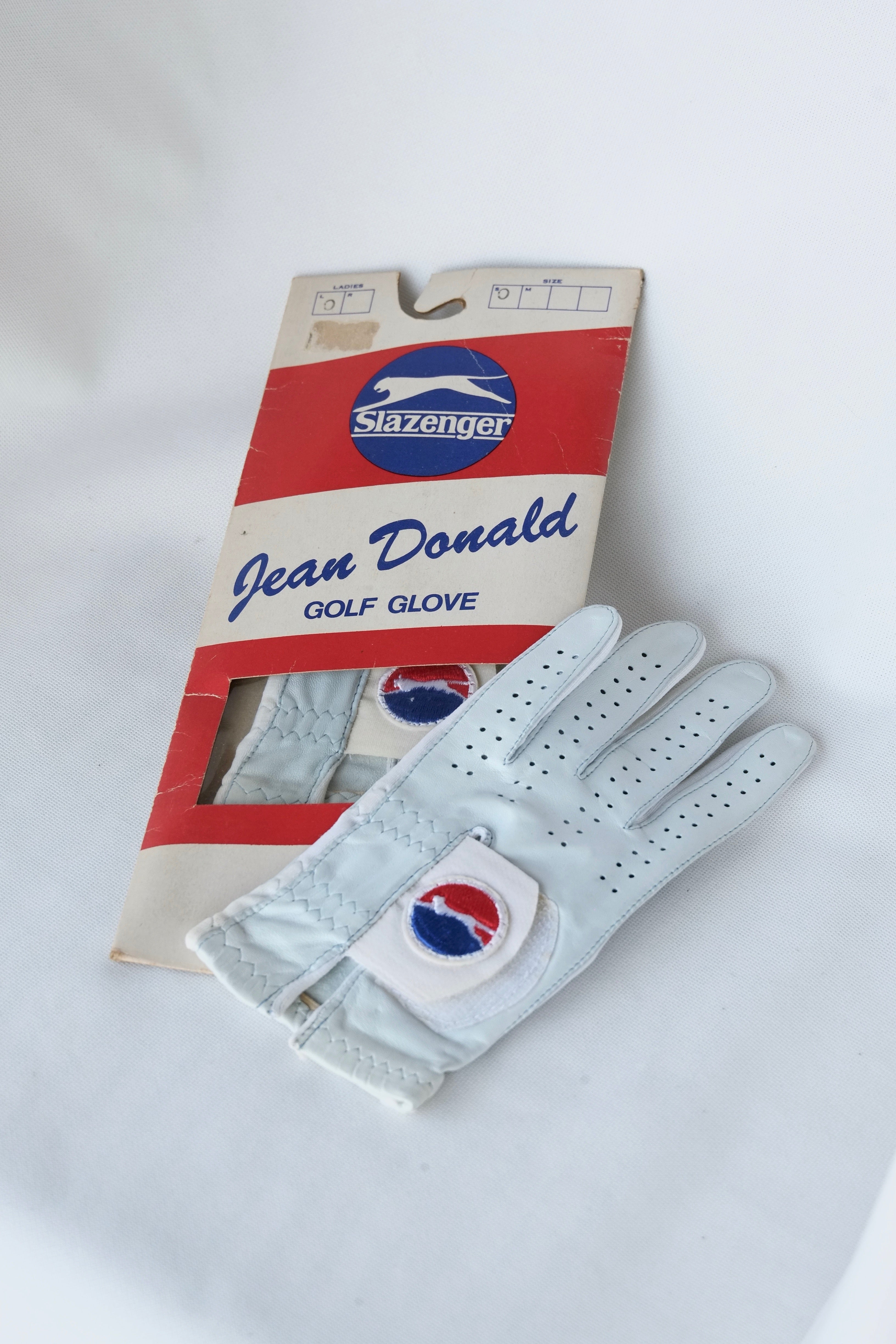 SLAZENGER Jean Donald Vintage Leather Golf Glove