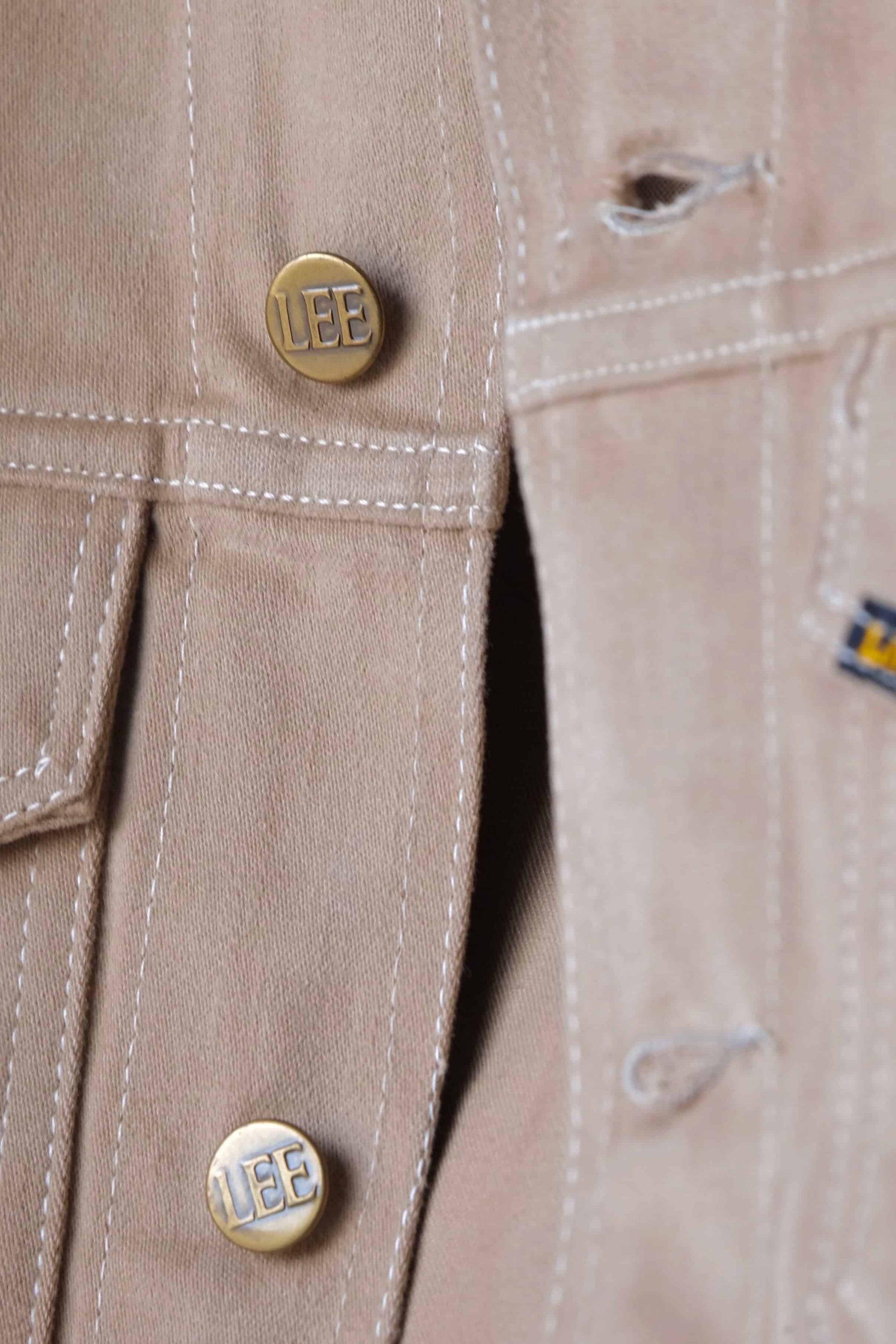 LEE Vintage 70's Denim Jacket embossed buttons