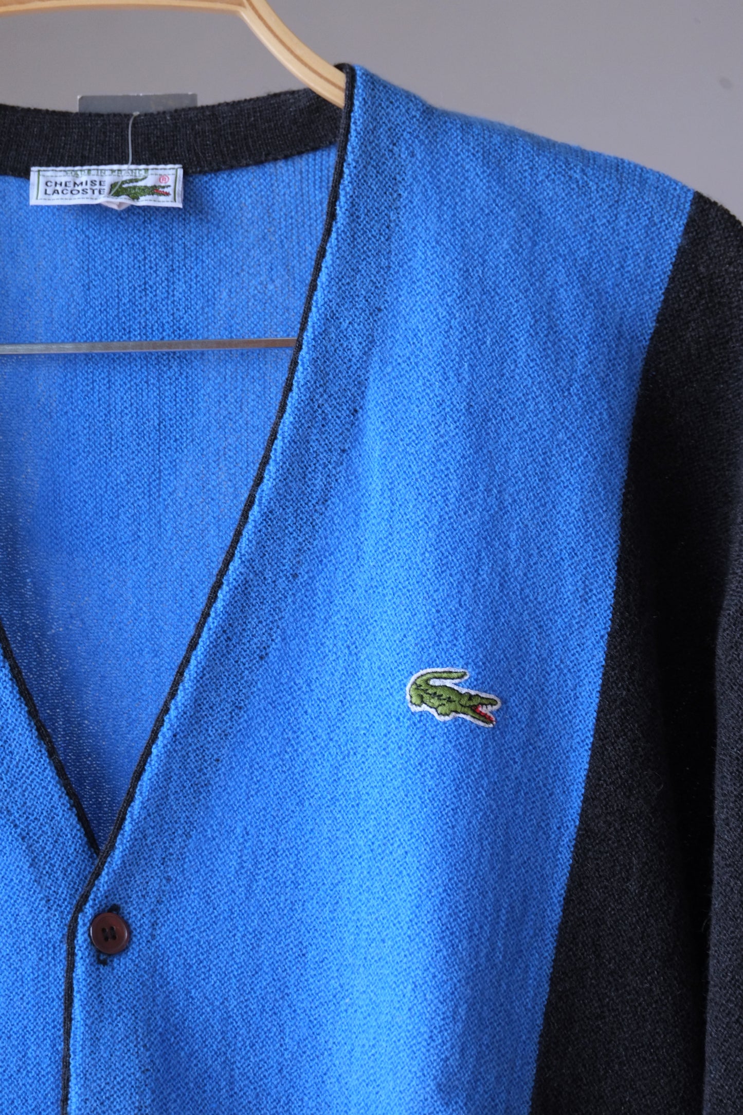 LACOSTE Pure Wool 80's Cardigan
